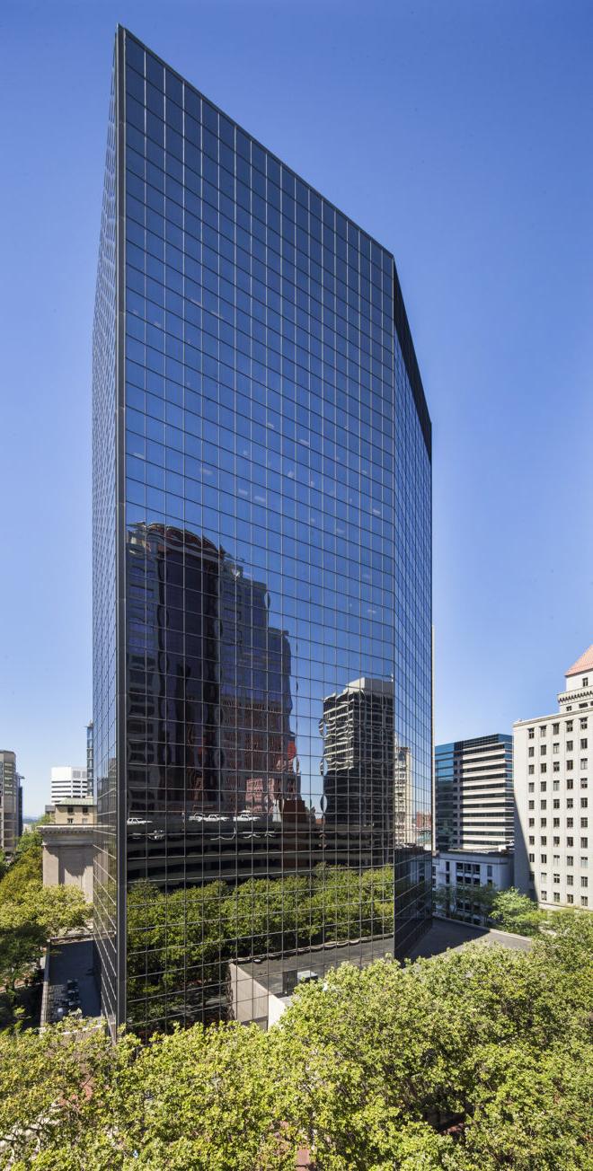 会议中心由一个23层的LEED-EB金牌高层办公大楼组成，位于波特兰市中心.